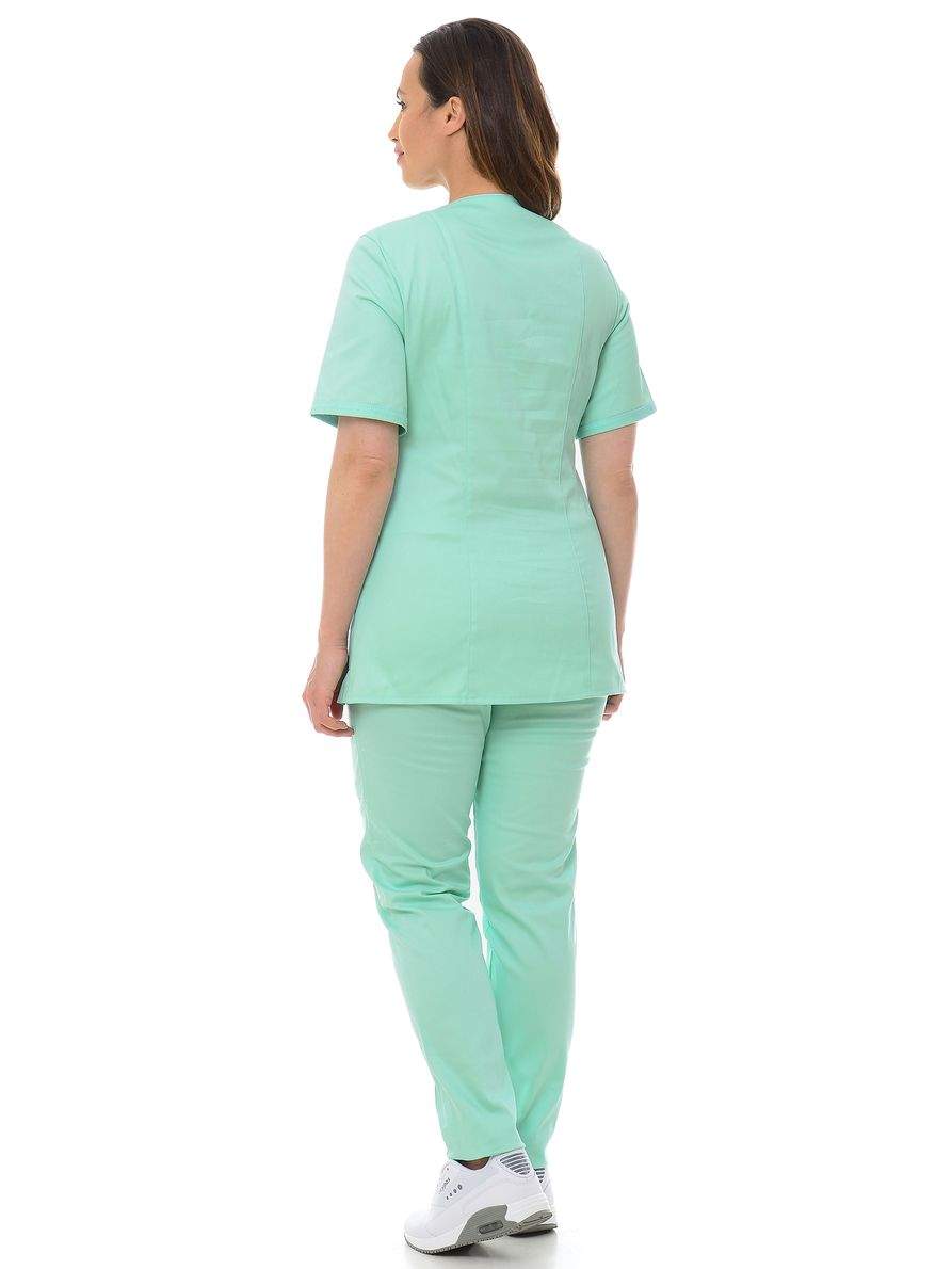 Костюм медицинский женский MedicalWear Лиза 119 зеленый 46 RU