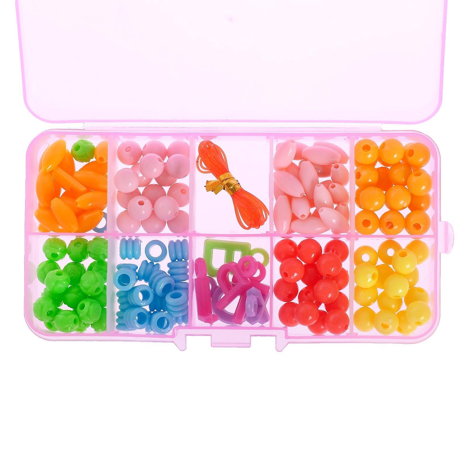 Набор бусиных. Бусинки для рукоделия. Набор бусин *корона* - 70038. Набор бусиных. Конструктор бусы.