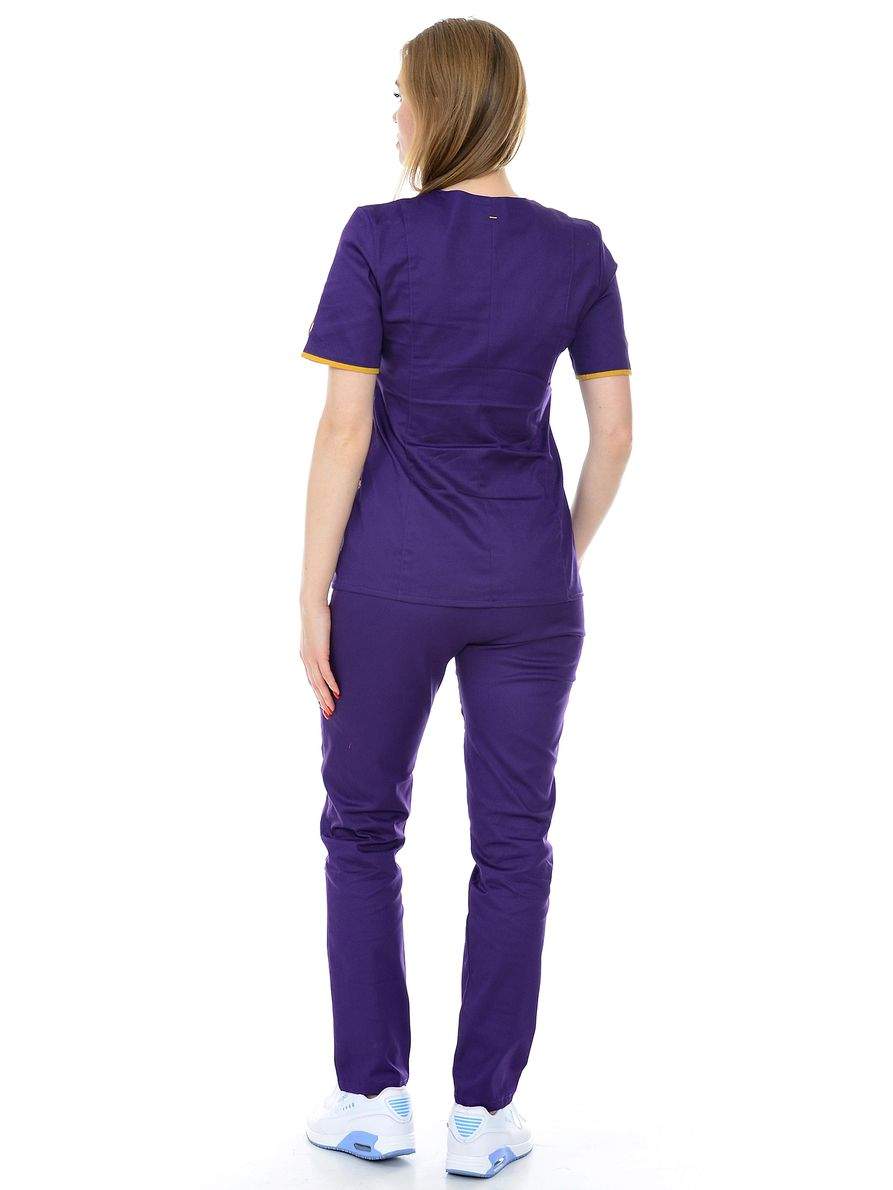 Костюм медицинский женский MedicalWear Сантана 2 117 фиолетовый 46 RU