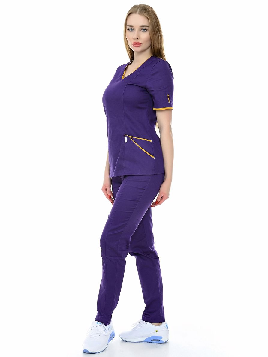 Костюм медицинский женский MedicalWear Сантана 2 117 фиолетовый 46 RU
