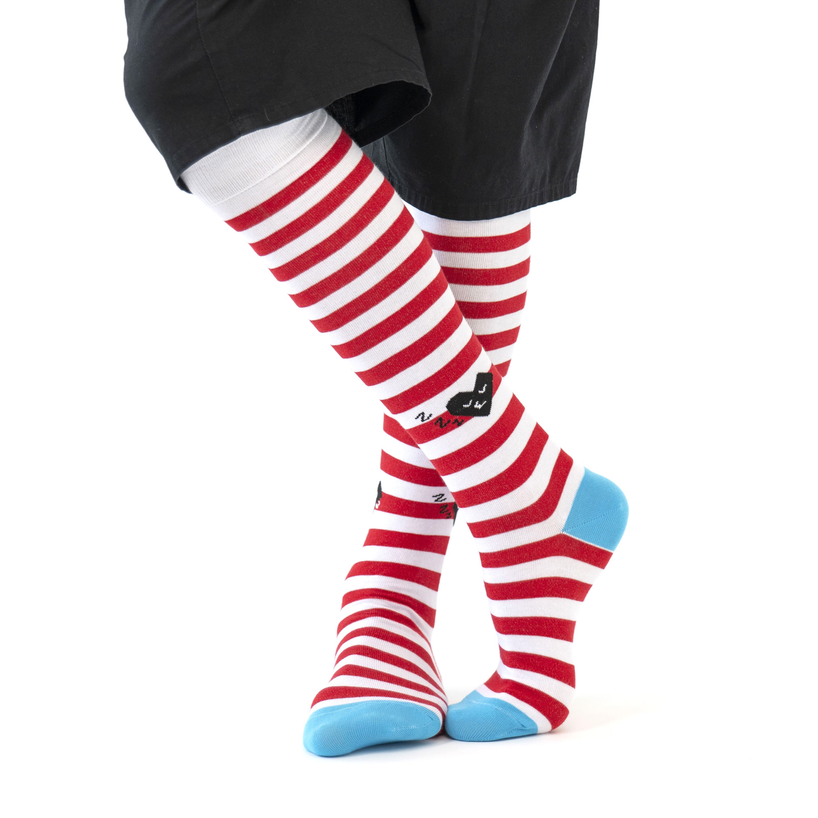 Гольфы унисекс St.Friday Socks Classic Stripes красные 38-41