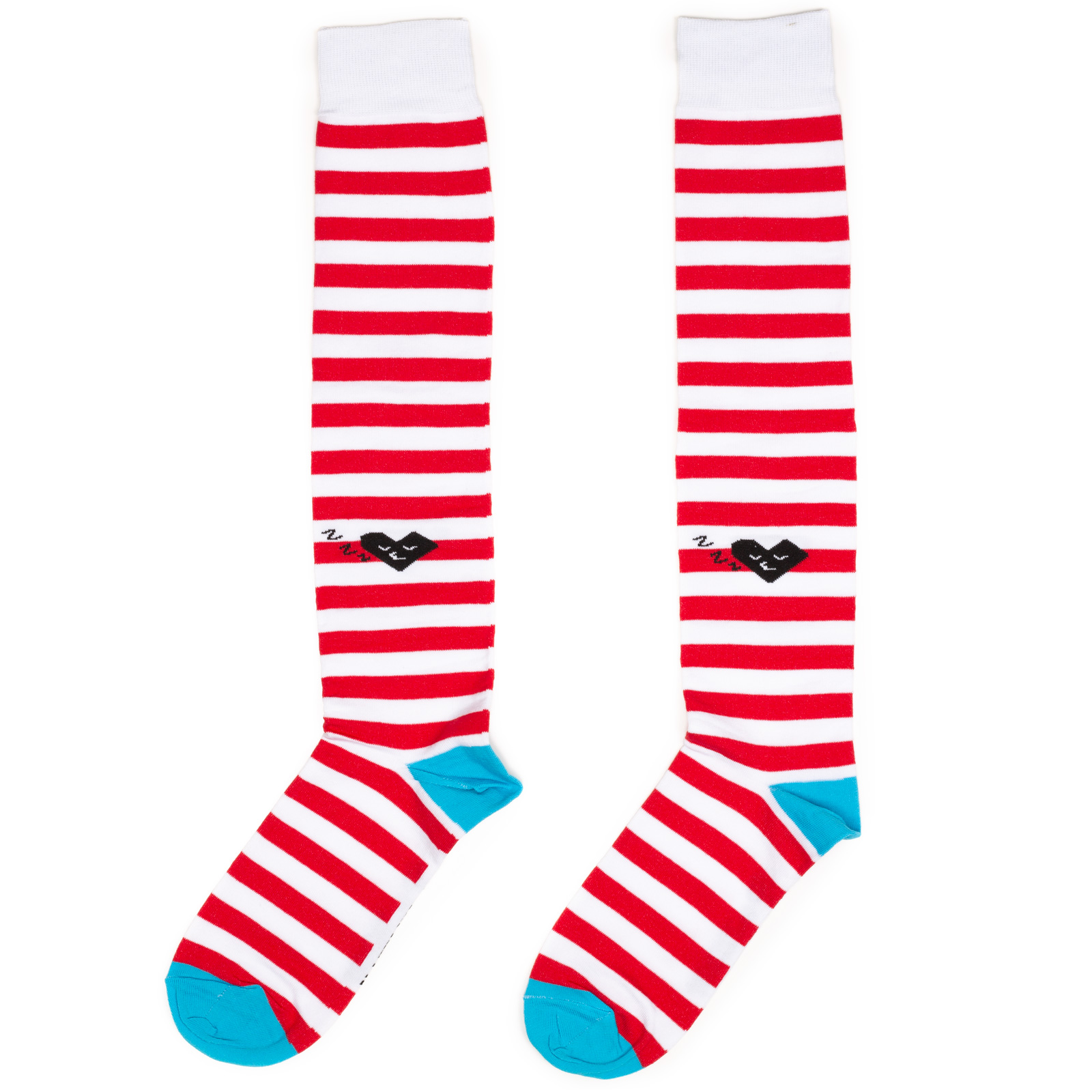 Гольфы унисекс St. Friday Socks Classic Stripes красные 38-41