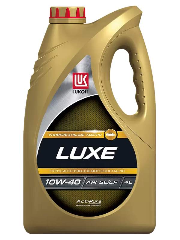 Моторное масло Lukoil Luxe 10W40 SLCF 4л - купить в Мегамаркет МСК Еремино, цена на Мегамаркет