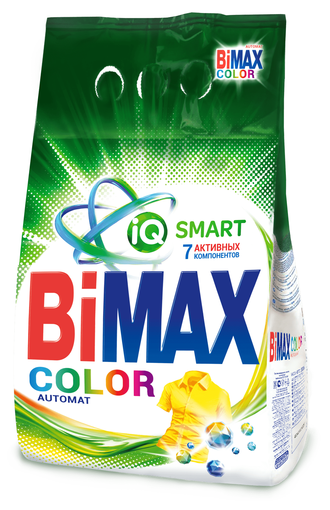 Стиральный порошок Bimax Color автомат для цветного белья 2,7 кг