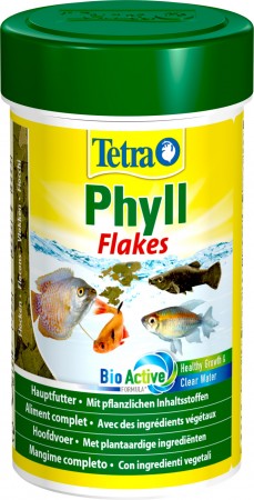 Корм для рыб Tetra Phyll, растительный, хлопья, 100 мл