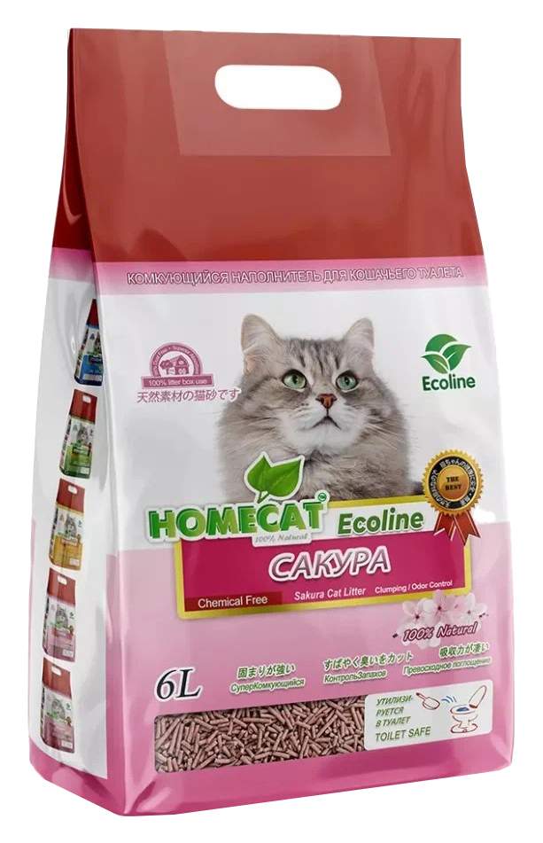 Homecat Наполнитель Зеленый Чай Купить