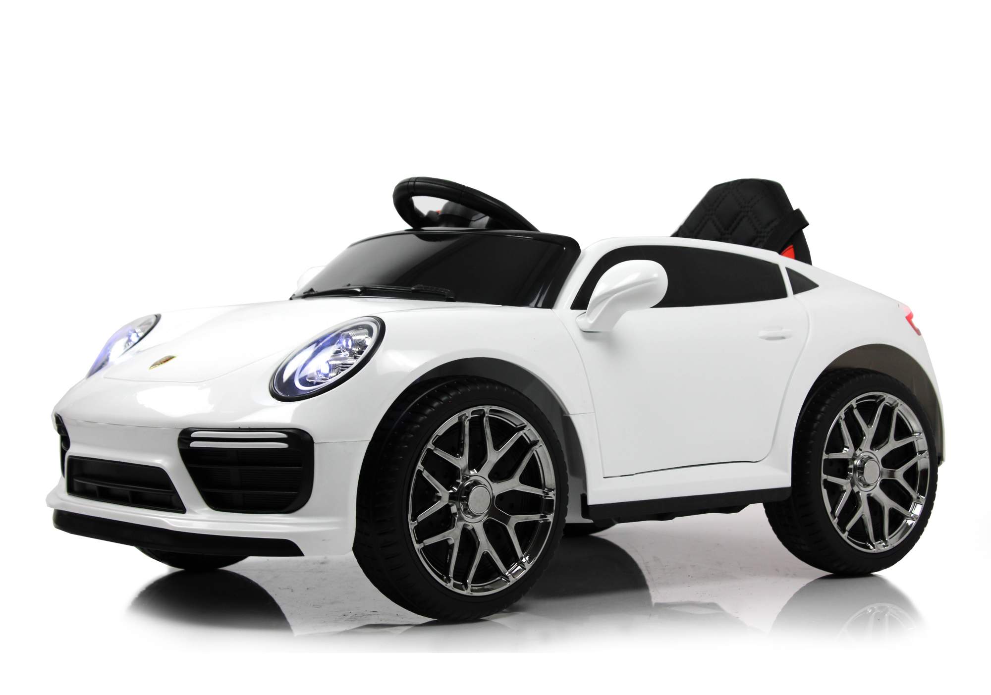 Детский электромобиль RiverToys Porsche F333FF Белый - купить в NovaKIDS, цена на Мегамаркет