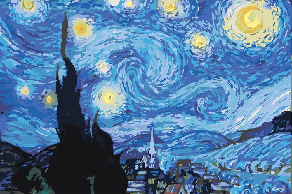 Starry night картина