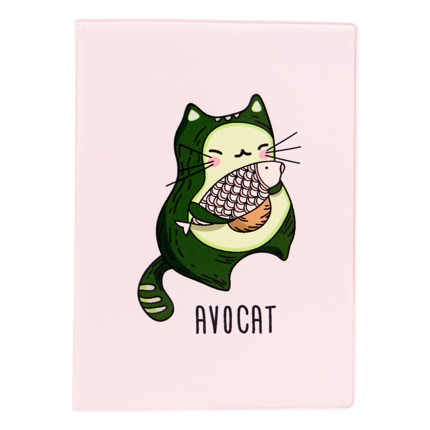 Обложка для паспорта Kawaii Factory KW064 Avocat