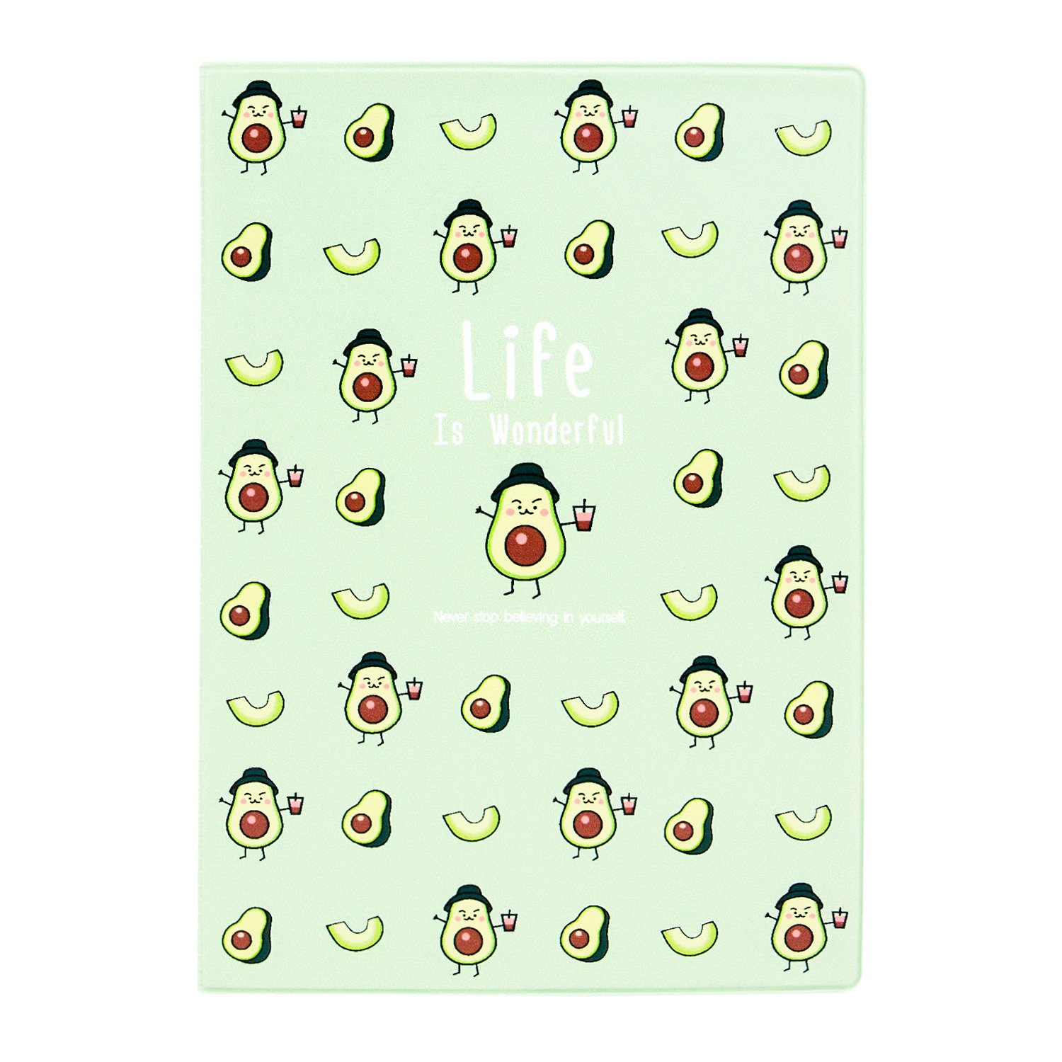 Обложка для паспорта Kawaii Factory KW064 Life is - avocados