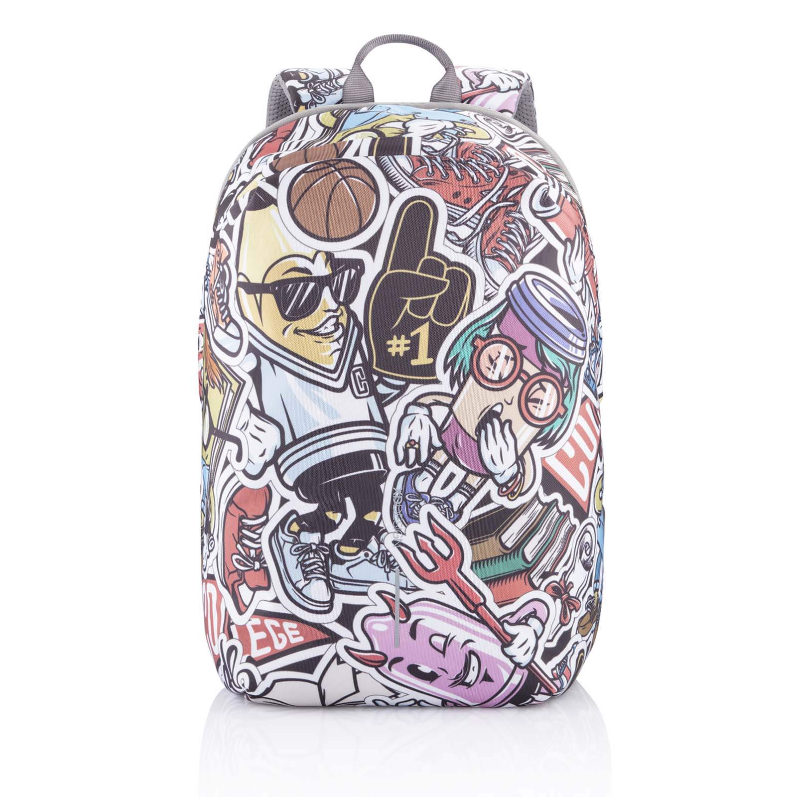 Рюкзак для ноутбука унисекс XD Design Bobby Soft Art 15,6" граффити