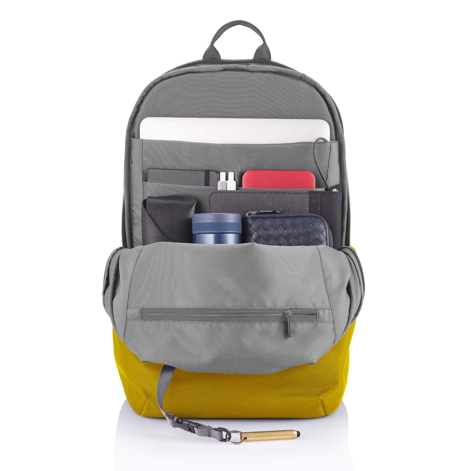 Рюкзак для ноутбука унисекс XD Design Bobby Soft 15,6" желтый