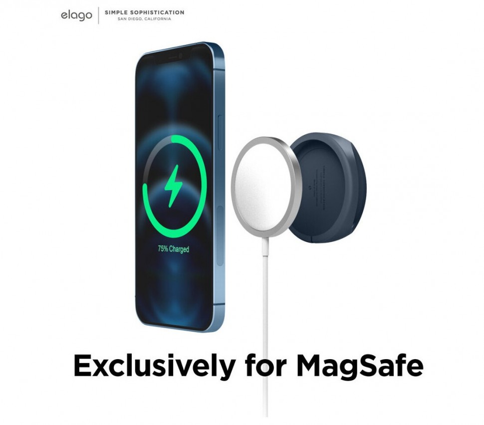 Док-станция Elago MagSafe Grip stand для iPhone, Синий (EMSGRIP-JIN)
