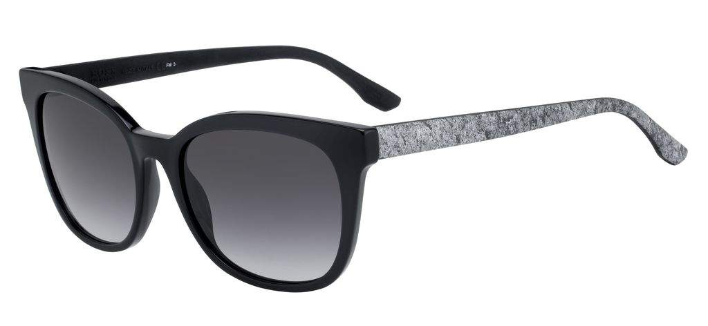 Солнцезащитные очки женские BOSS BOSS 0893/S, серые/черные