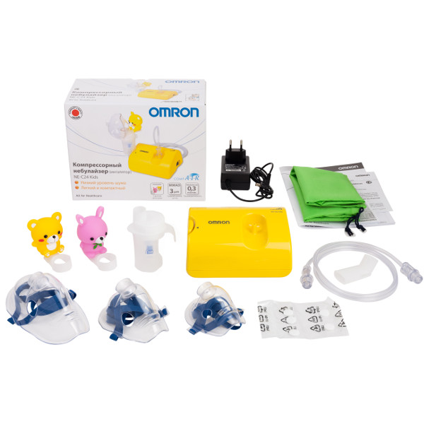 Ингалятор-небулайзер Omron CompAir C24 Kids компрессорный - купить в ...