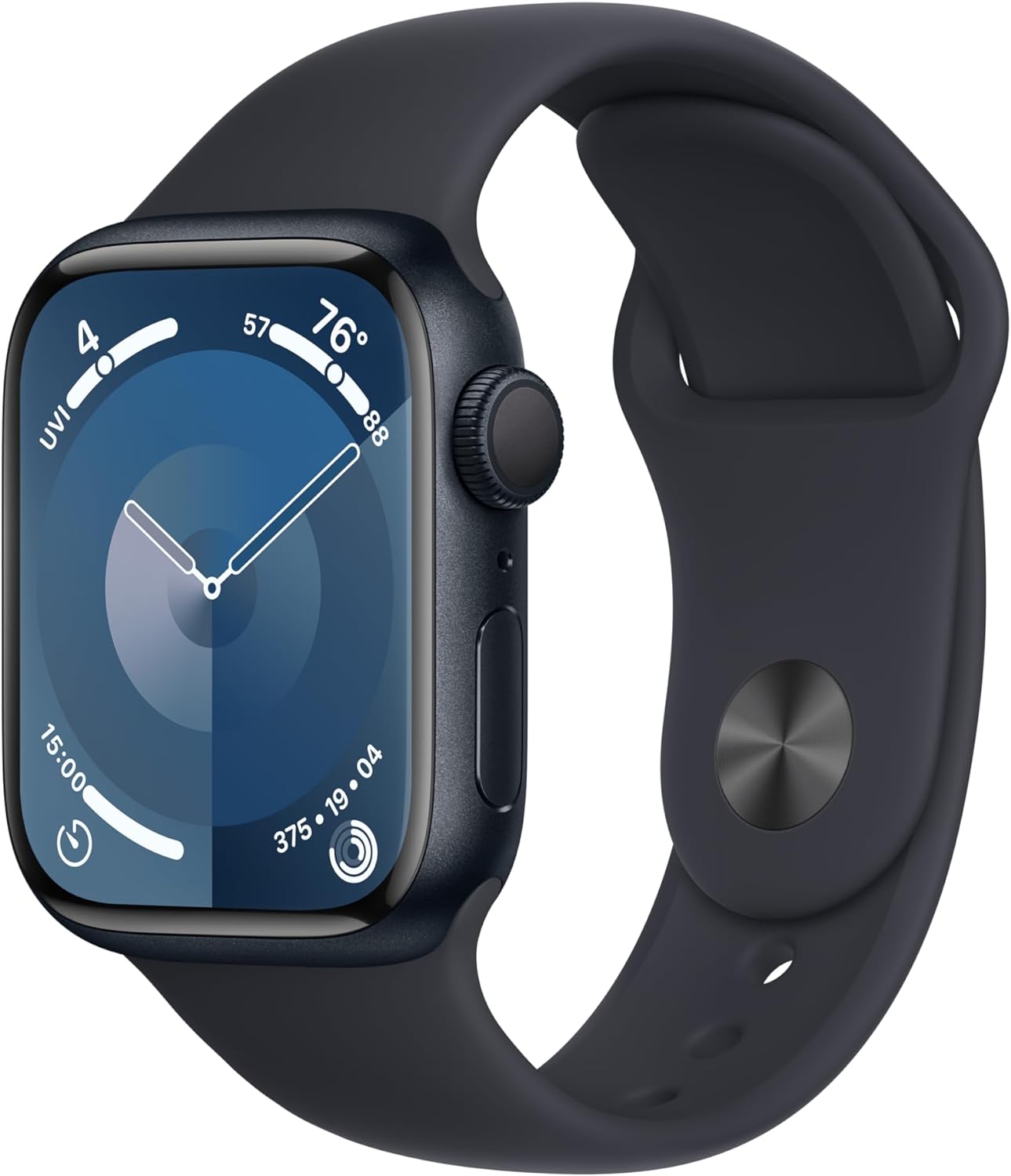 Смарт-часы Apple Watch S9 41mm Midnight Aluminium M/L – купить в Москве, цены в интернет-магазинах на Мегамаркет