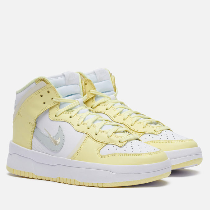 Кроссовки женские Nike Wmns Dunk High Up желтые 42 EU