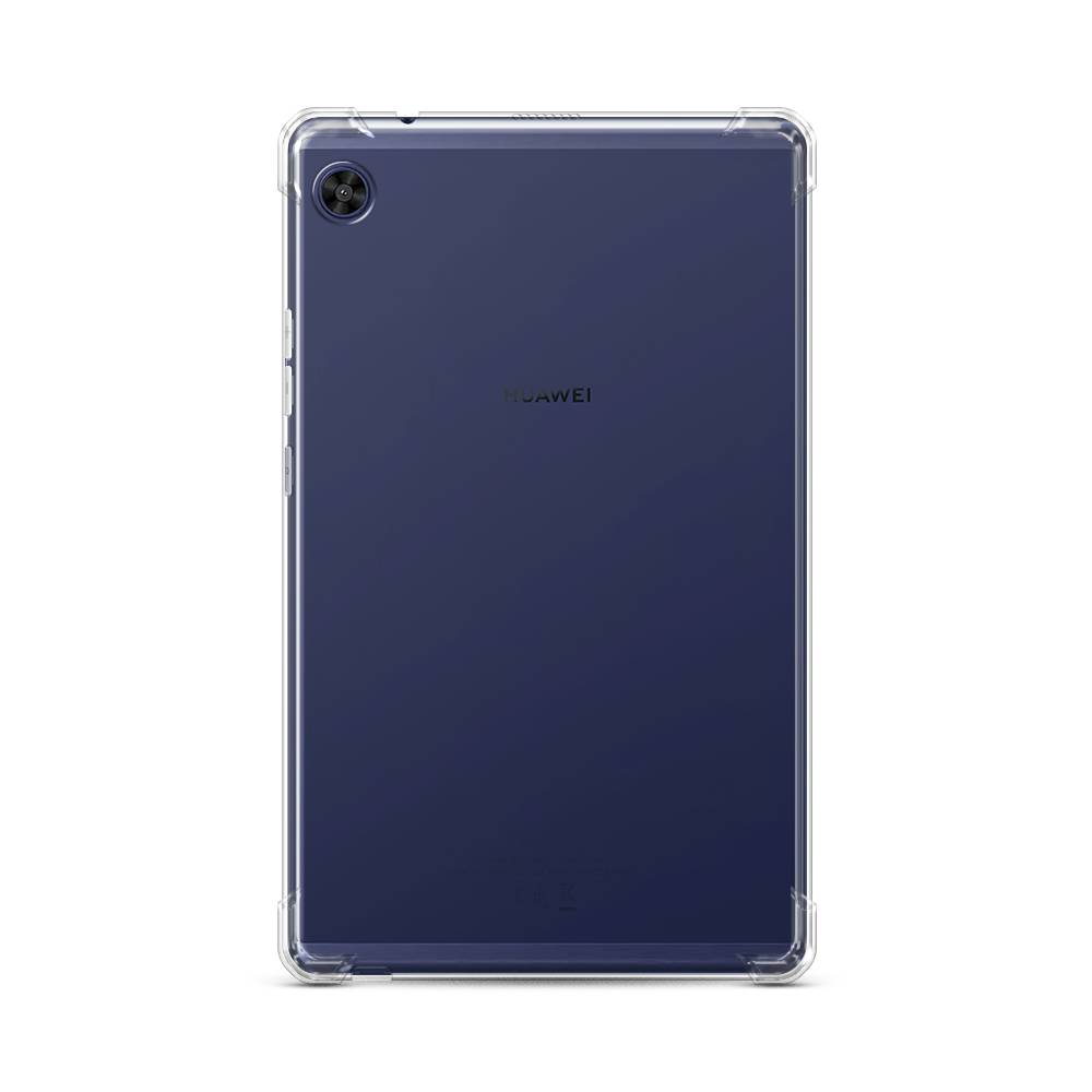 Противоударный силиконовый чехол для планшета Huawei MediaPad T5 прозрачный  – купить в Москве, цены в интернет-магазинах на Мегамаркет