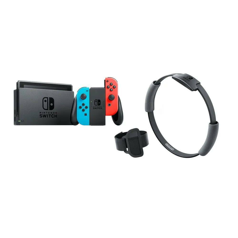 Игровая приставка New Nintendo Switch Особое издание Ring Fit Adventure  Bundle – купить в Москве, цены в интернет-магазинах на Мегамаркет