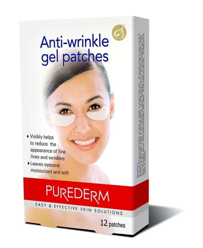 Купить purederm, Патчи для области вокруг глаз Anti-wrinkle, 12 шт., цены на Мегамаркет | Артикул: 100027555294