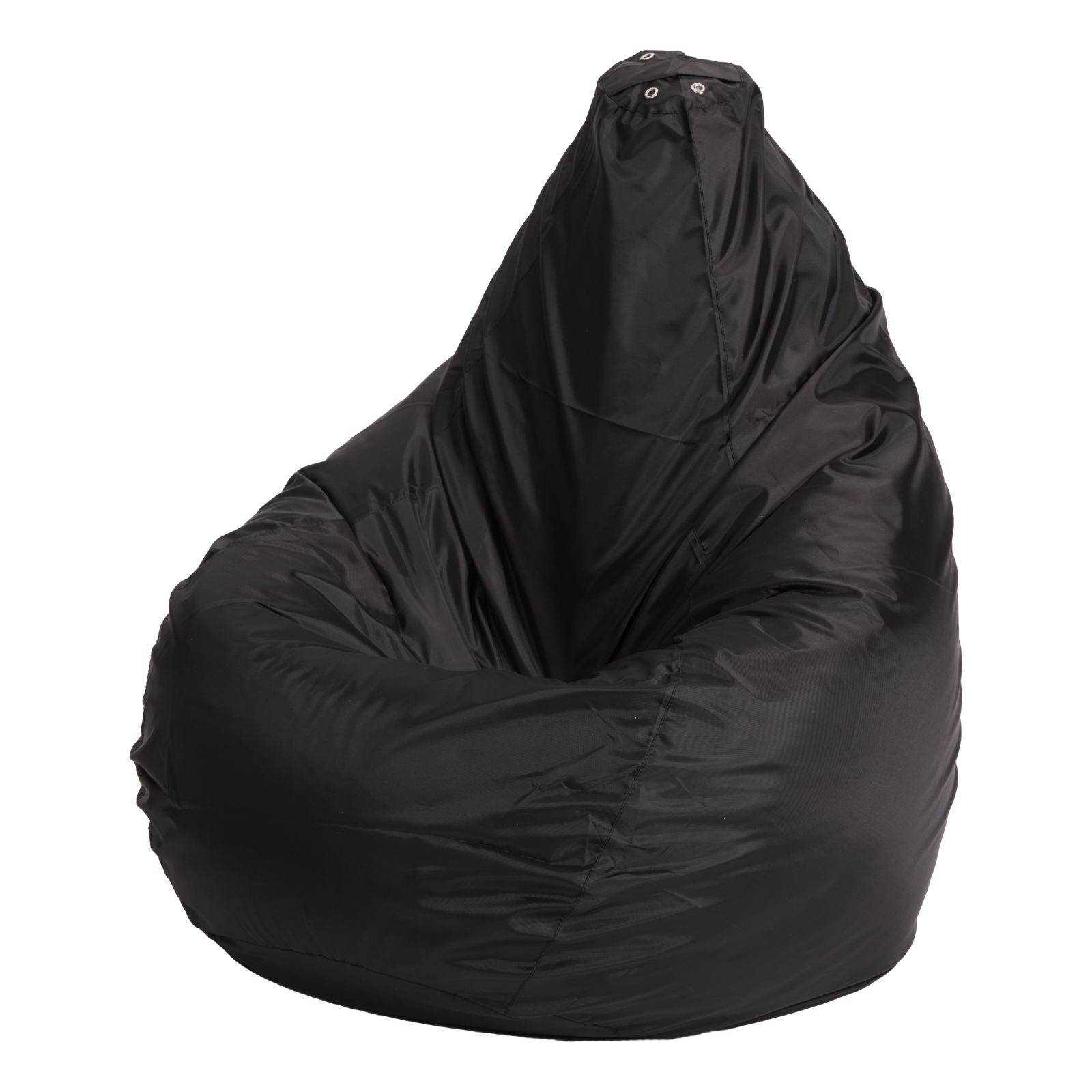 Кресло-мешок ПуффБери Груша Оксфорд XL, черный