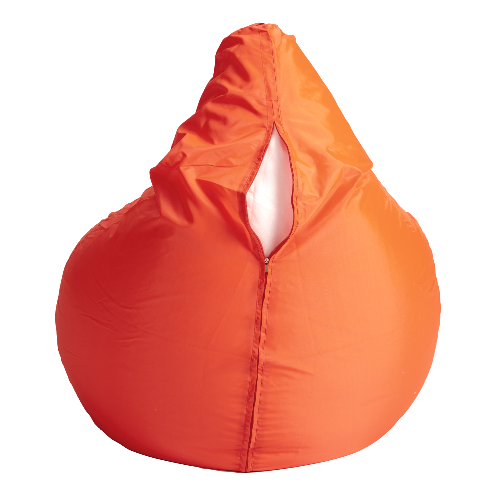 Кресло-мешок ПуффБери Груша Оксфорд XXXL, оранжевый