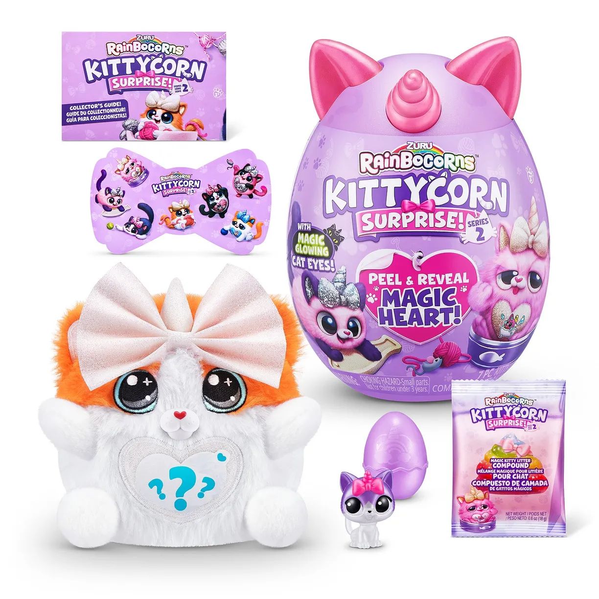 Купить игрушка мягкая Яйцо Киттикорн сюрприз Kittycorn Surprise Rainbocorns  S2 9279, цены на Мегамаркет