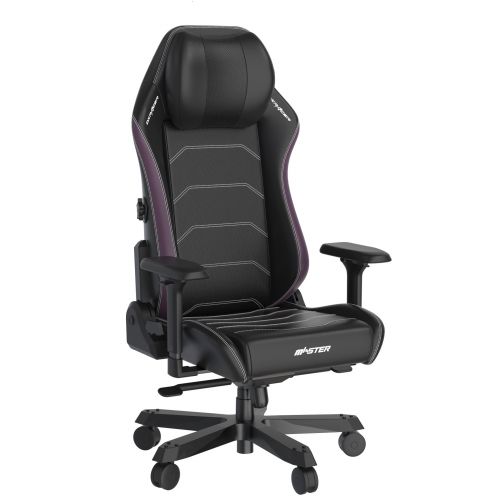 Кресло DxRacer I-DMC/MAS2022/NV черное с фиолетовыми вставками, экокожа, 4D-подлокотники, - купить в Москве, цены на Мегамаркет | 600010951099