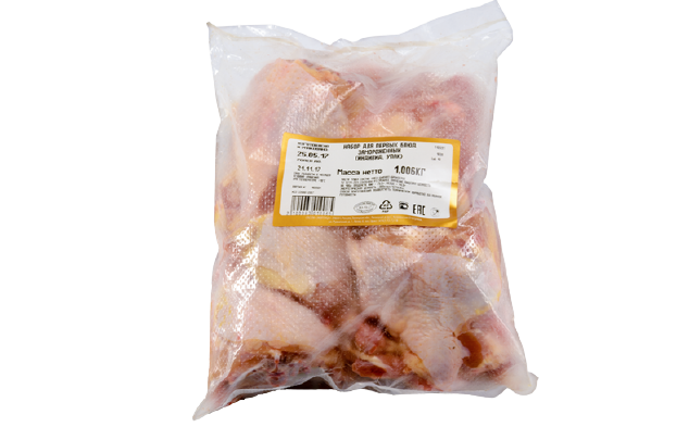 Набор из цыплят-бройлеров Экоптица для первых блюд замороженный +-1 кг