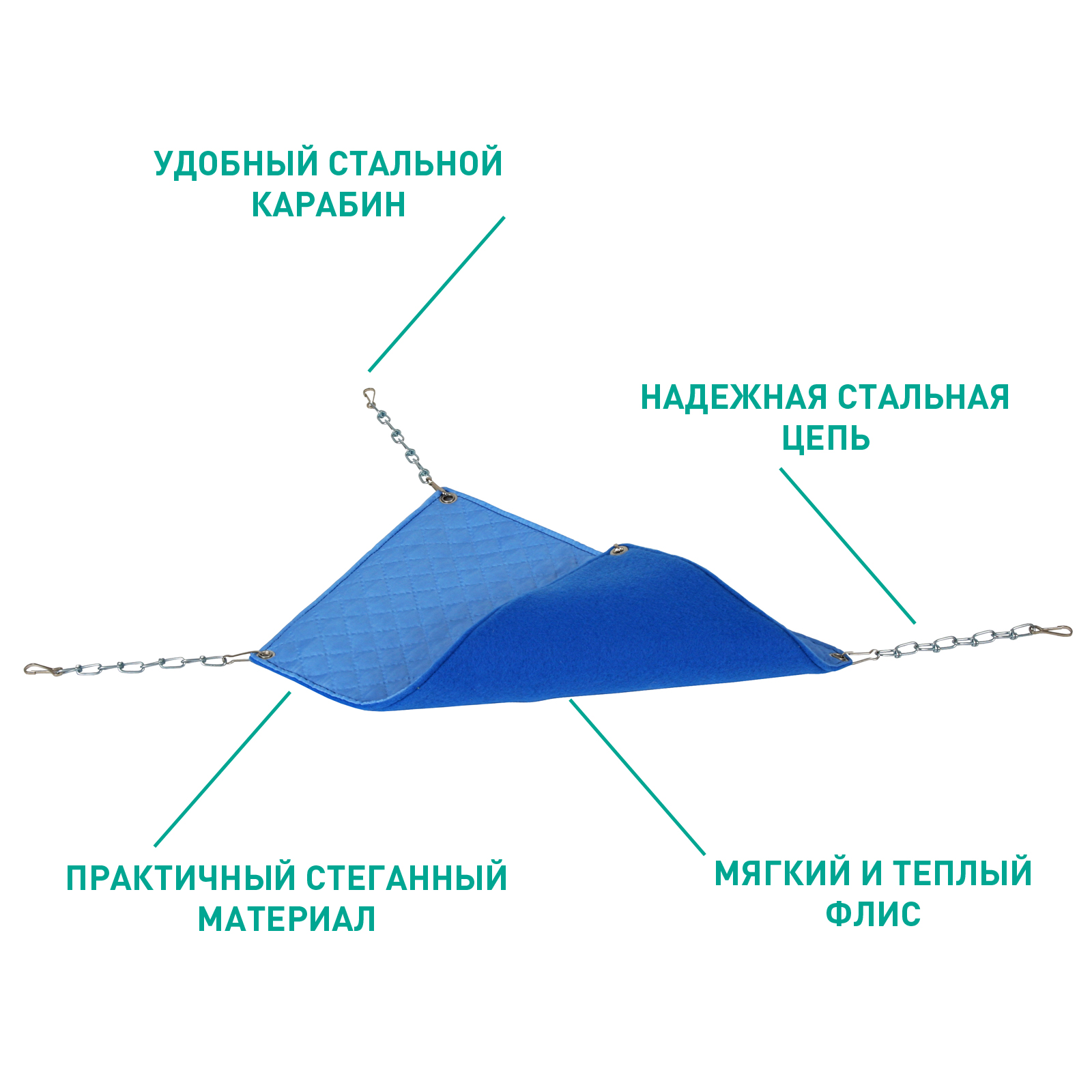 Схема гамака для крыс