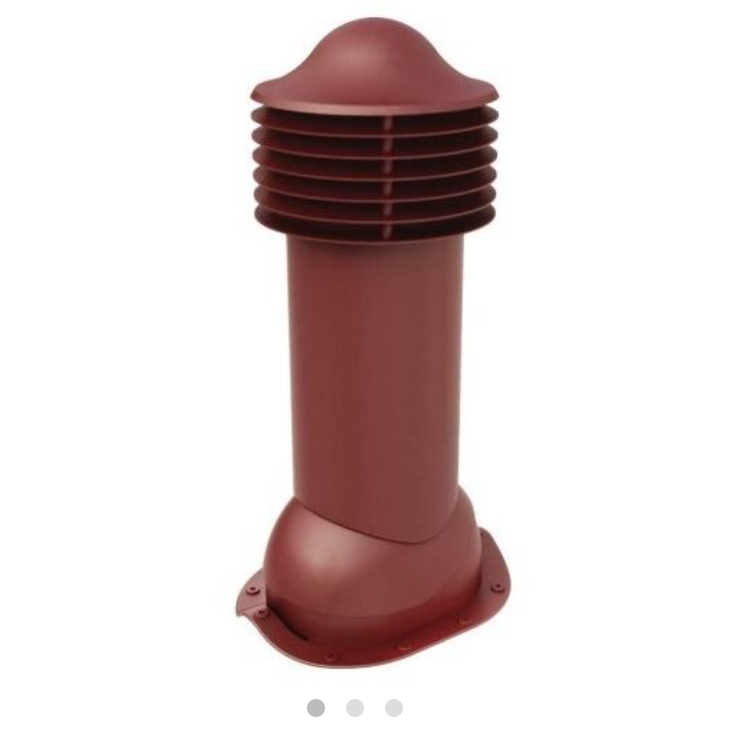 Вентиляционная труба для металлочерепицы Viotto диаметр 110 мм, высота 550 мм, утепленная, - купить в Borge, цена на Мегамаркет