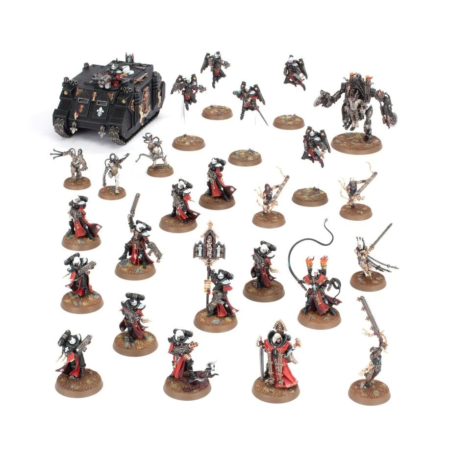 Миниатюры для игры Games Workshop Warhammer 40000 Combat Patrol Adepta  Sororitas 52-30 – купить в Москве, цены в интернет-магазинах на Мегамаркет