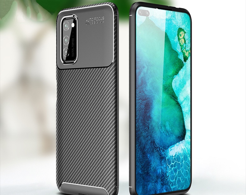 Honor чехол 20 pro smart view. Case Honor v10 Carbon.