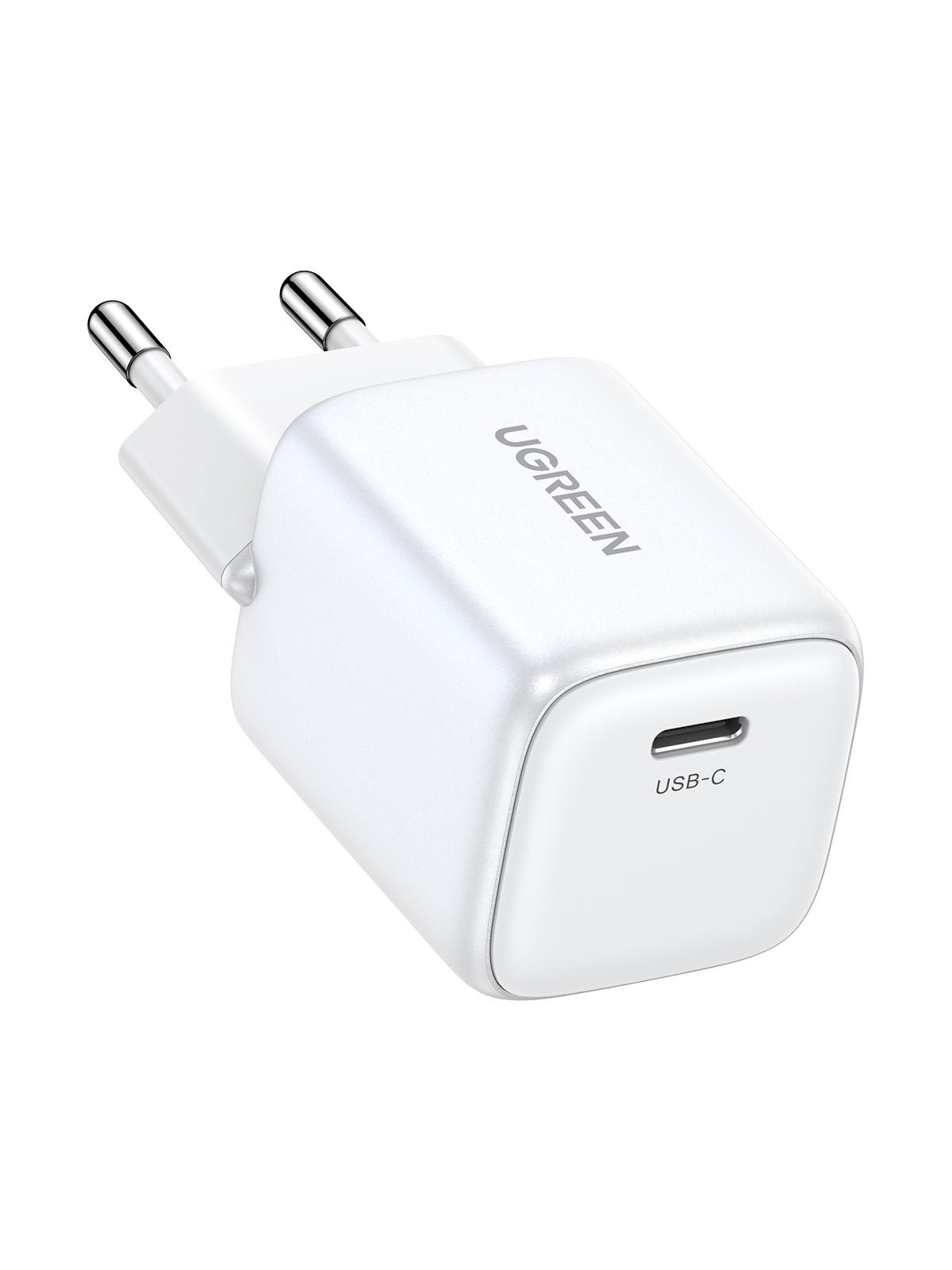 Сетевое зарядное устройство uGreen CD318 Nexode Mini USB-C 20W 3 А белый  (15324), купить в Москве, цены в интернет-магазинах на Мегамаркет