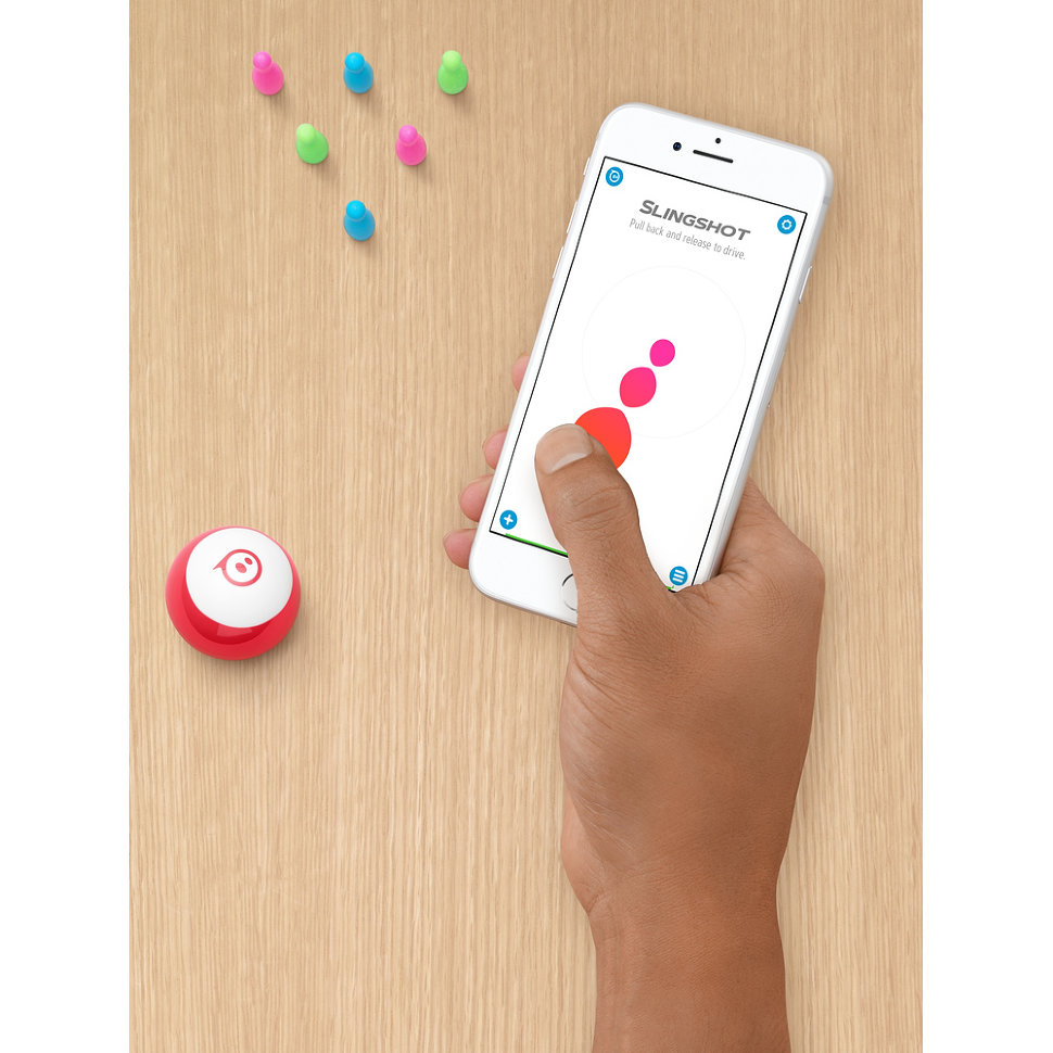 Шарик на управлении с телефона sphero