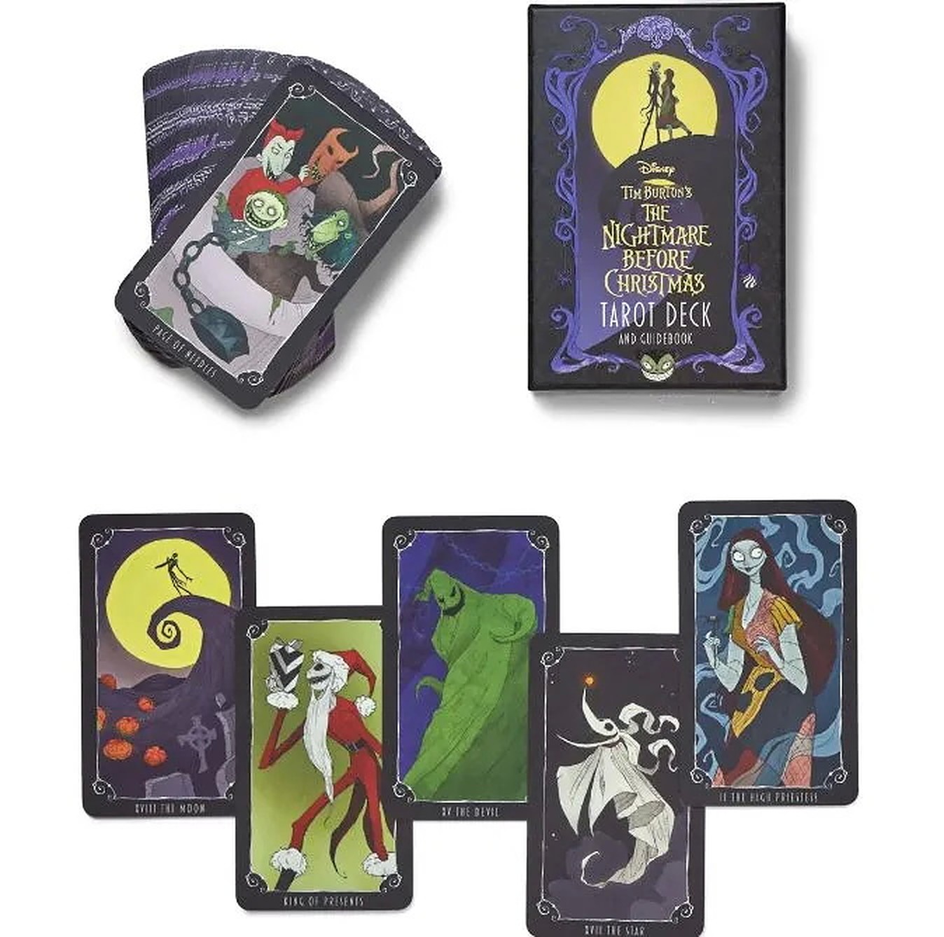 Купить набор карт The Nightmare Before Christmas Tarot Deck, цены на  Мегамаркет | Артикул: 600011476073