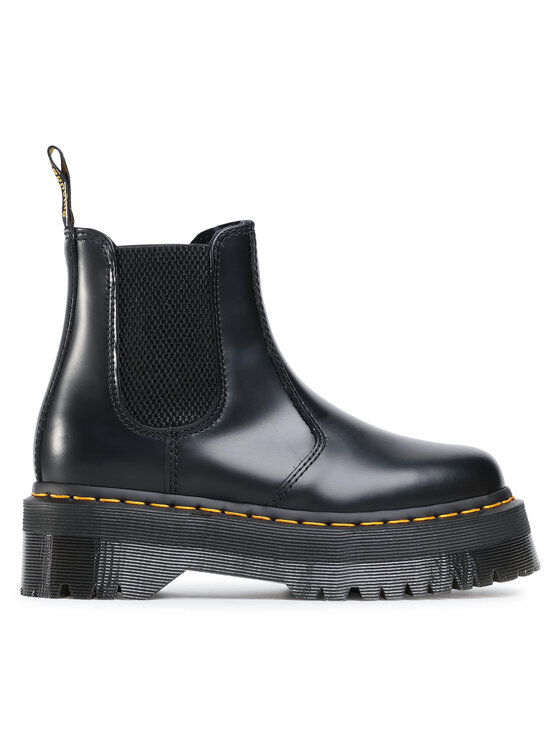 Dr martens quad sales black