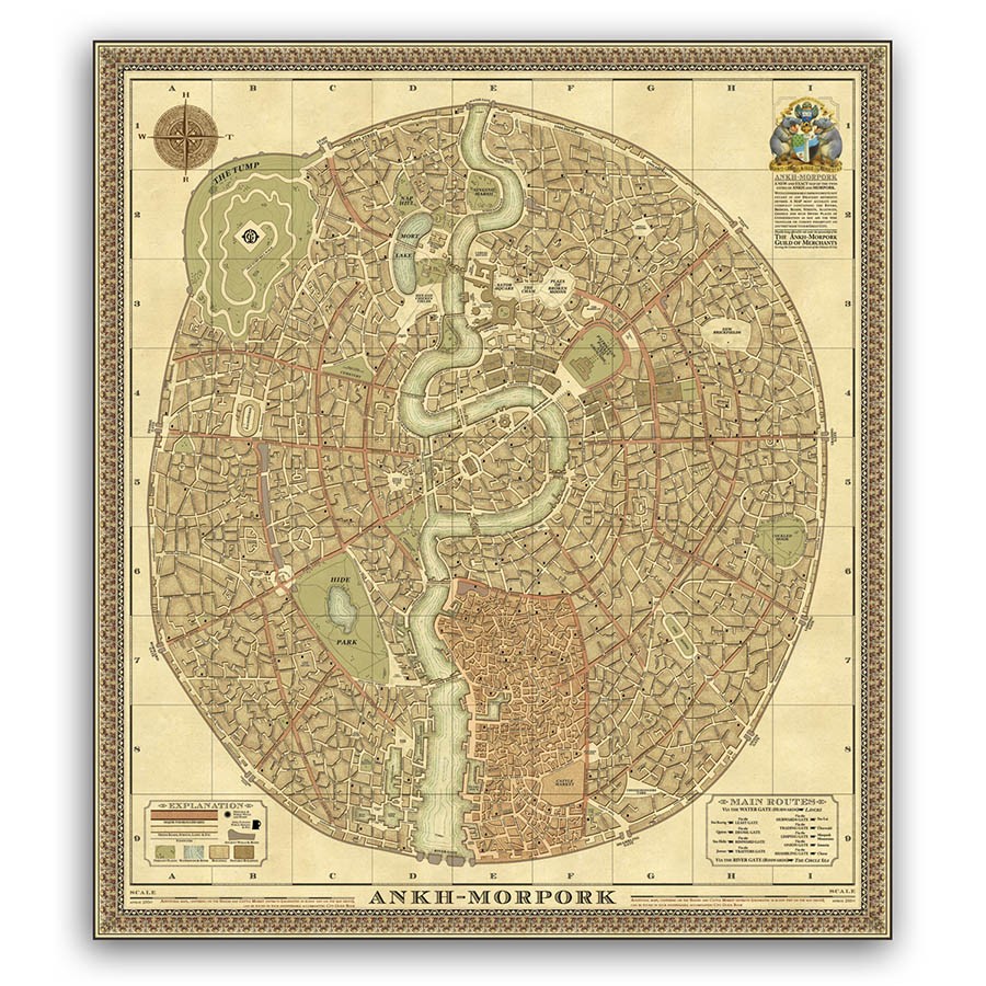 Плоский Мир Анк Морпорк Настольная Игра Купить