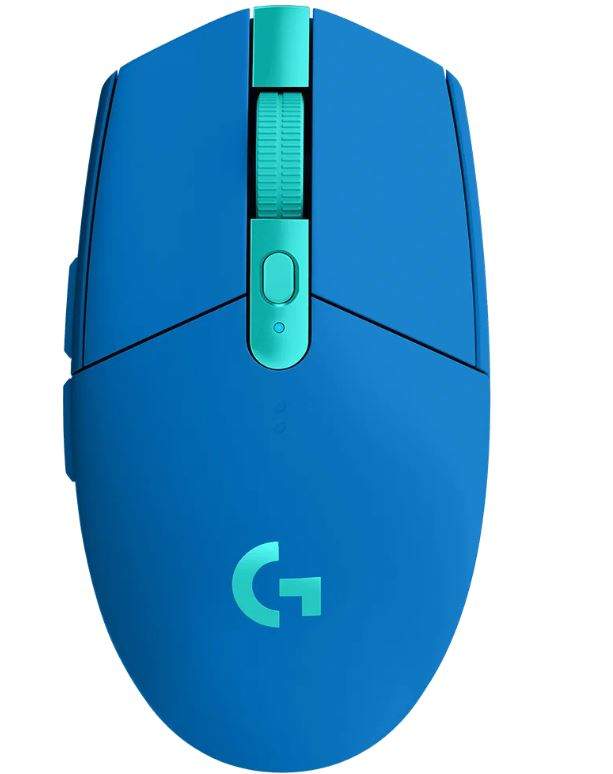 Беспроводная игровая мышь Logitech G G304 синий (910-006018), купить в Москве, цены в интернет-магазинах на Мегамаркет