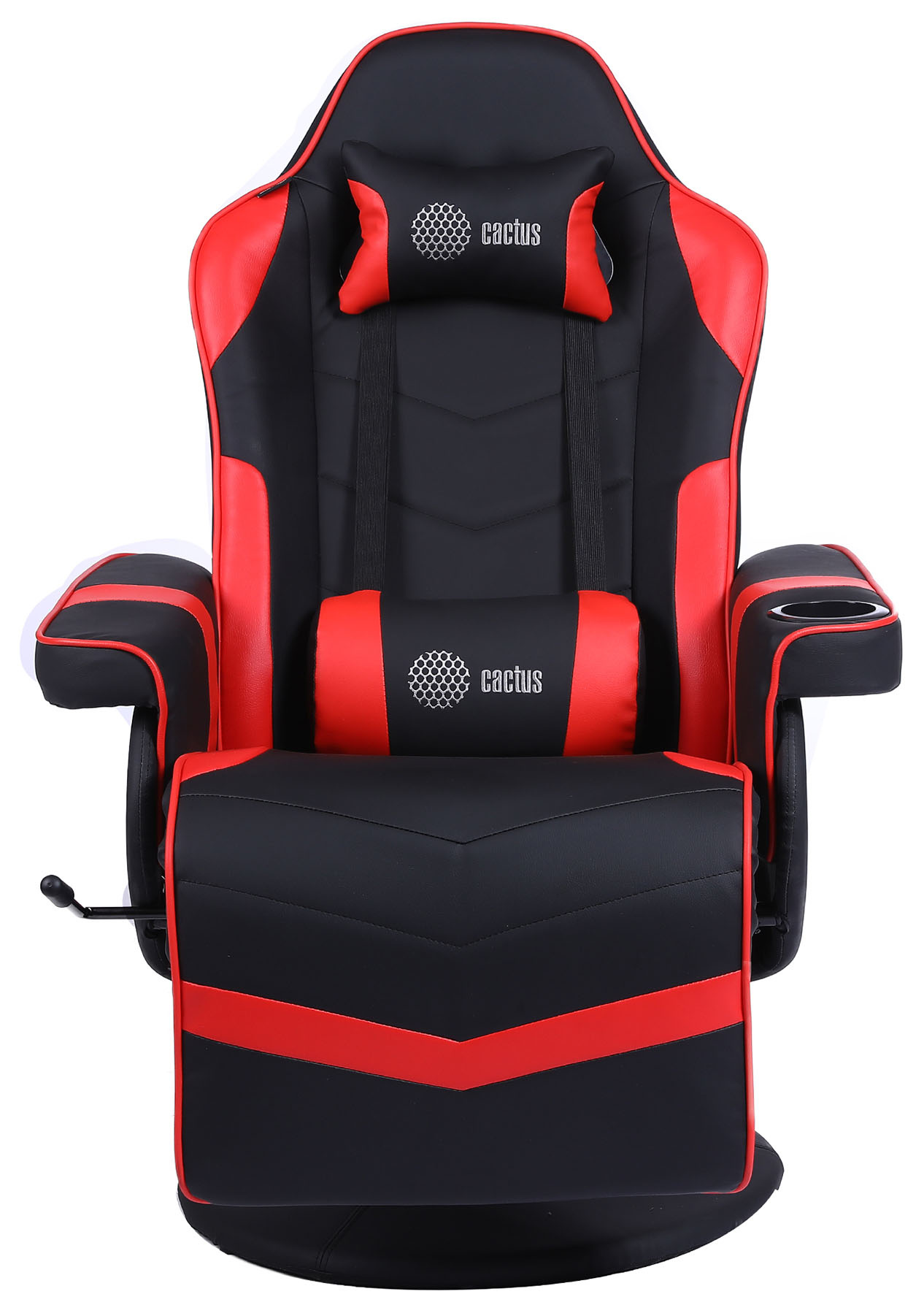 Кресло игровое  CS-CHR-GS200BLR черный/красный сиденье черный .