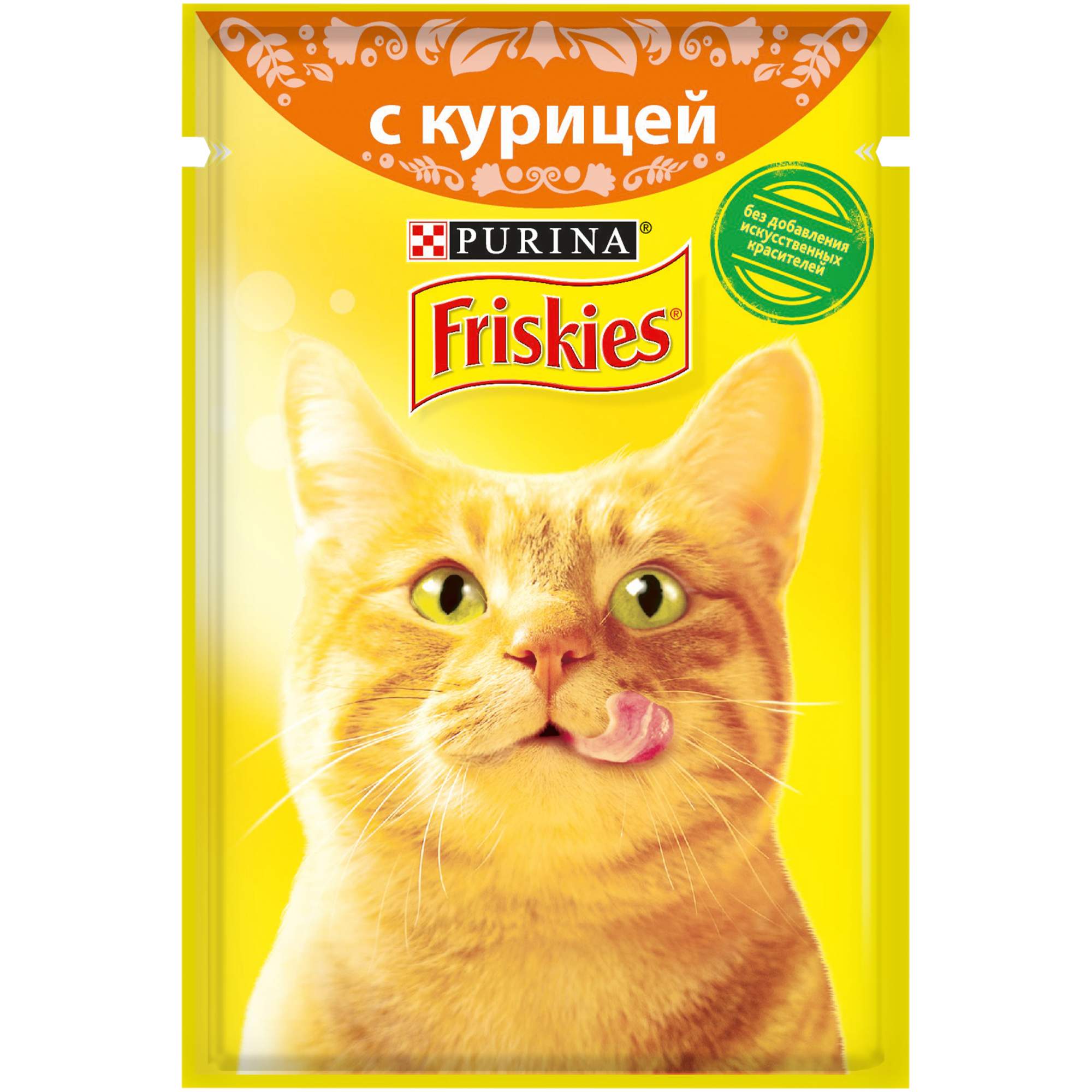 Влажный корм для кошек Friskies, с курицей в подливе, 85 г - купить в Дикси - Купер, цена на Мегамаркет