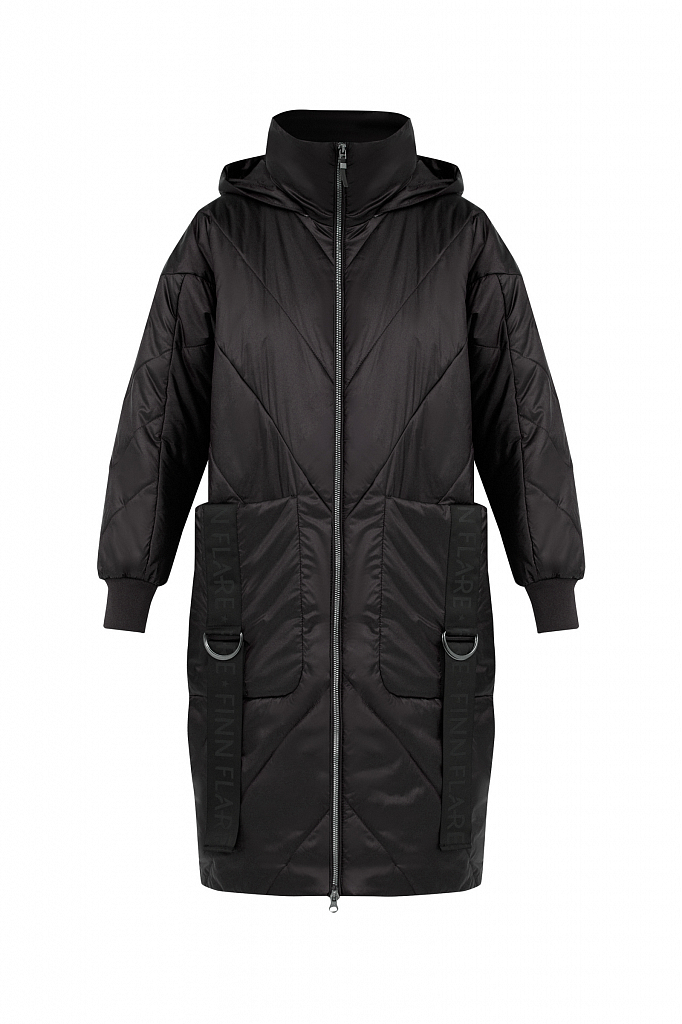 Куртка женская Finn Flare B21-11002 черная 44