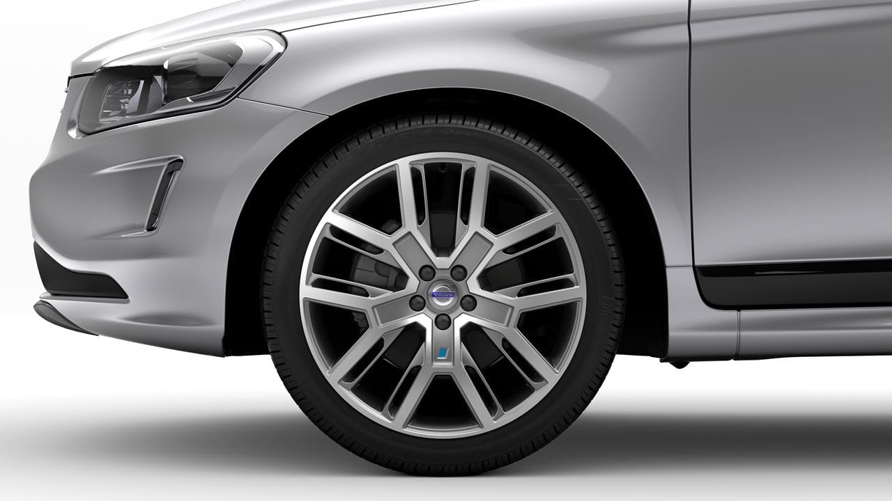 Комплект колес, 20" 6-Spoke Black Diamond Cut - 1252 - XC60 2025 - Аксессуары Vo