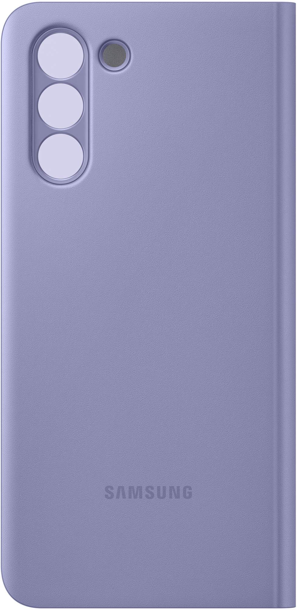 Чехол Samsung Smart Clear View Cover O1 Violet (EF-ZG991) (EF-ZG991CVEGRU)