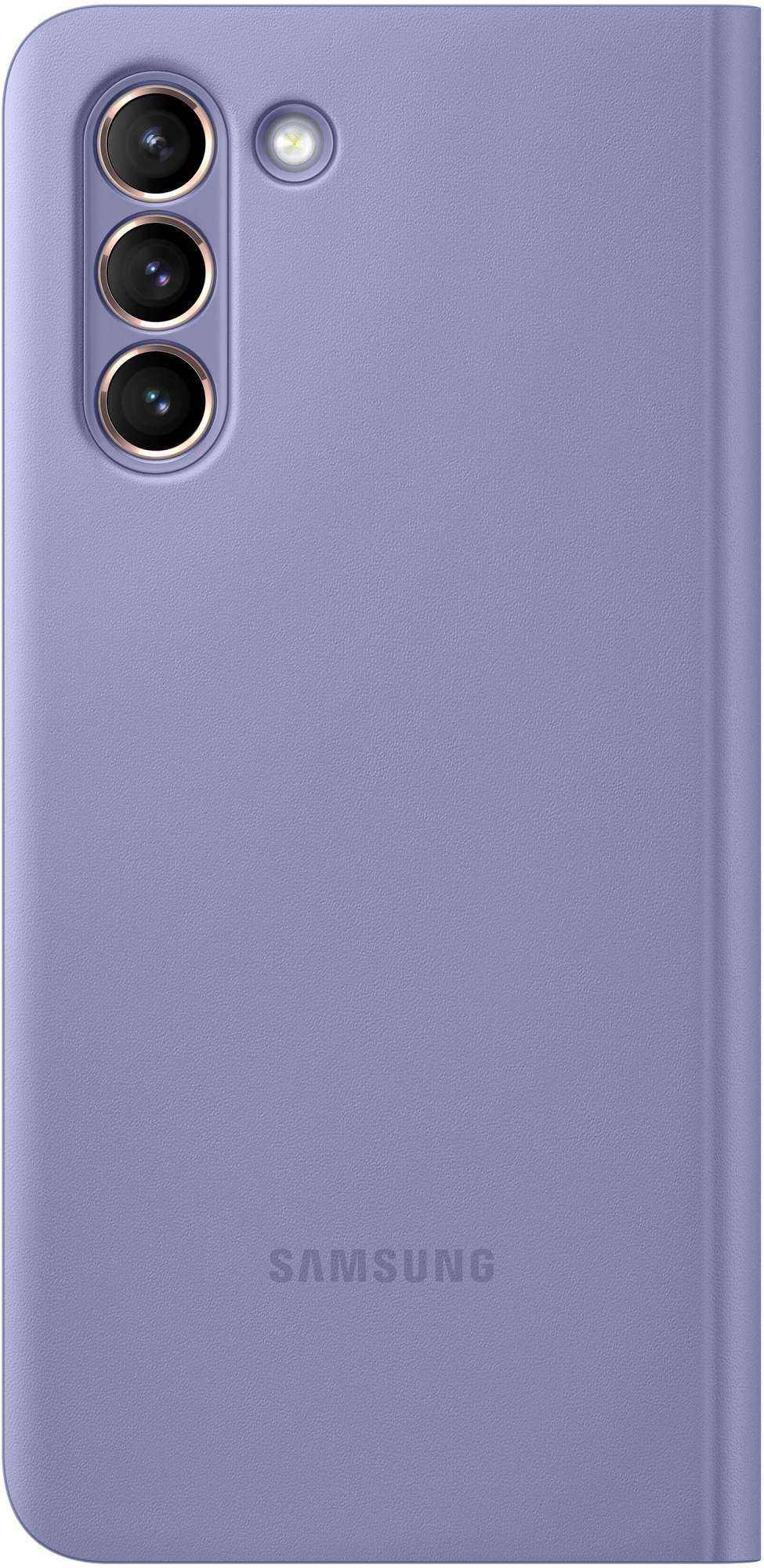 Чехол Samsung Smart Clear View Cover O1 Violet (EF-ZG991) (EF-ZG991CVEGRU)