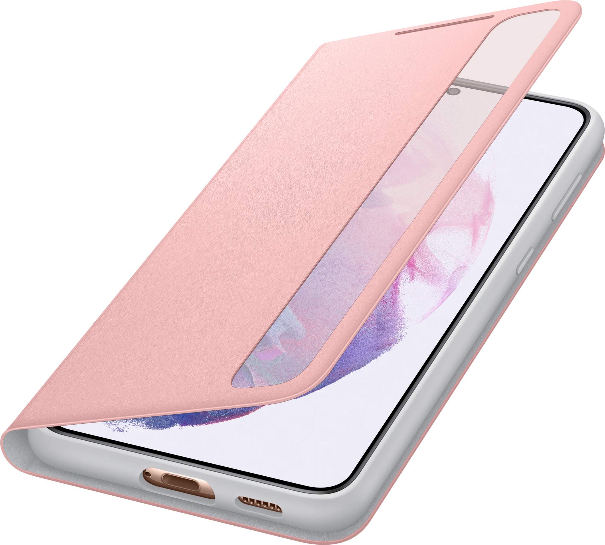 Чехол Samsung Smart Clear View Cover T2 Pink (EF-ZG996) (EF-ZG996CPEGRU)