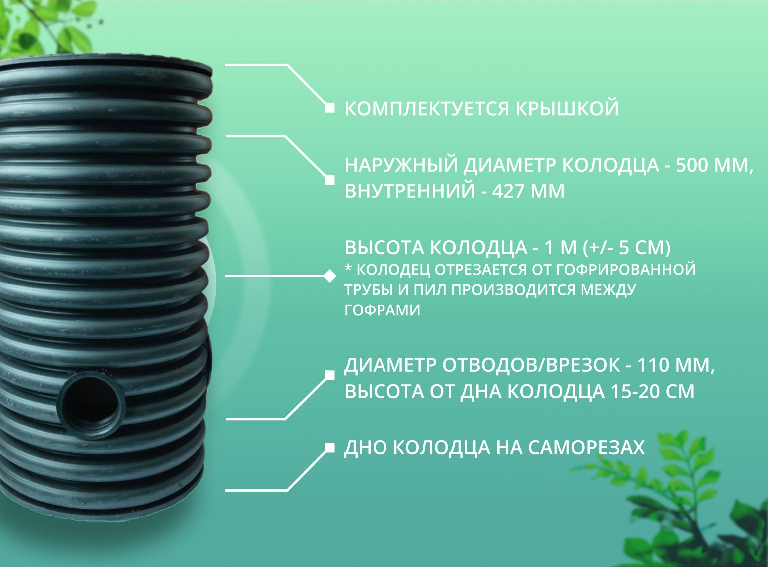 Купить Дренажный Колодец В Леруа Мерлен