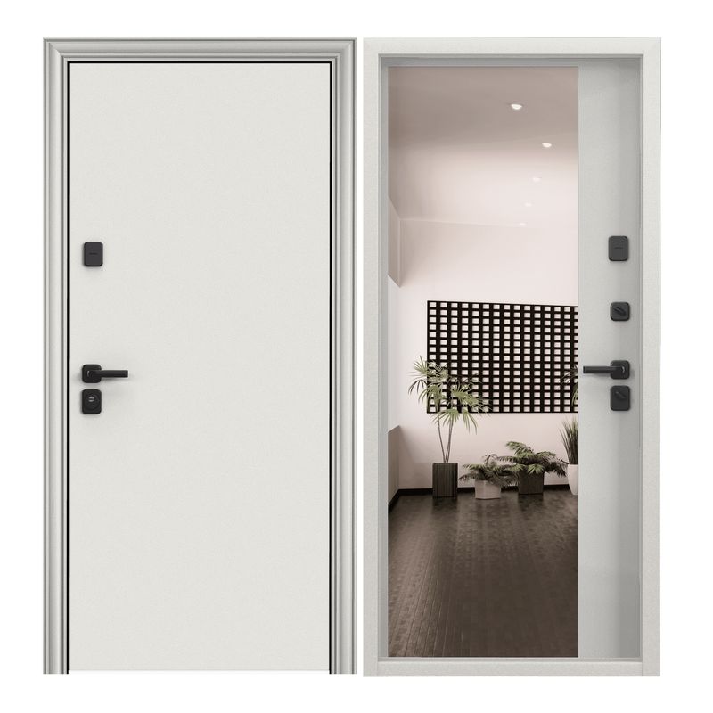 Дверь входная для квартиры металлическая Torex Comfort X 950х2050, правый, белый - купить в Доставка Torex shop, цена на Мегамаркет