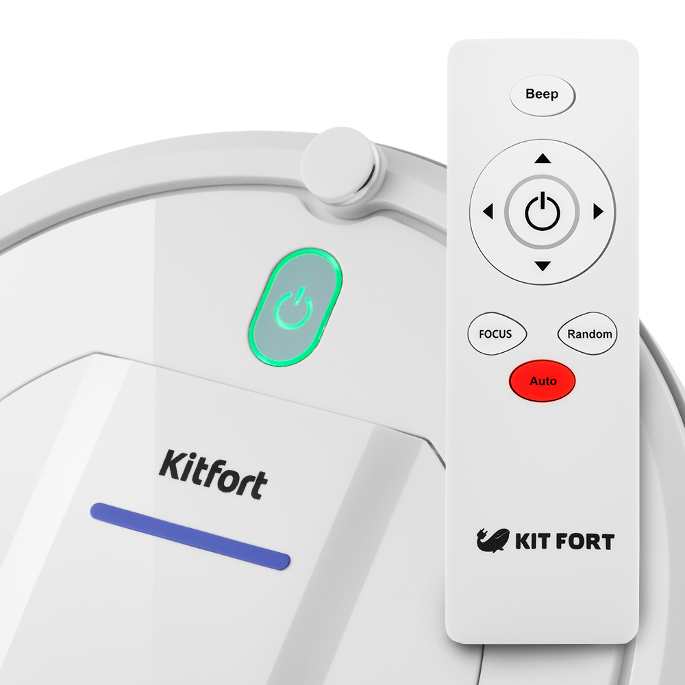 Робот-пылесос Kitfort KT-567 White