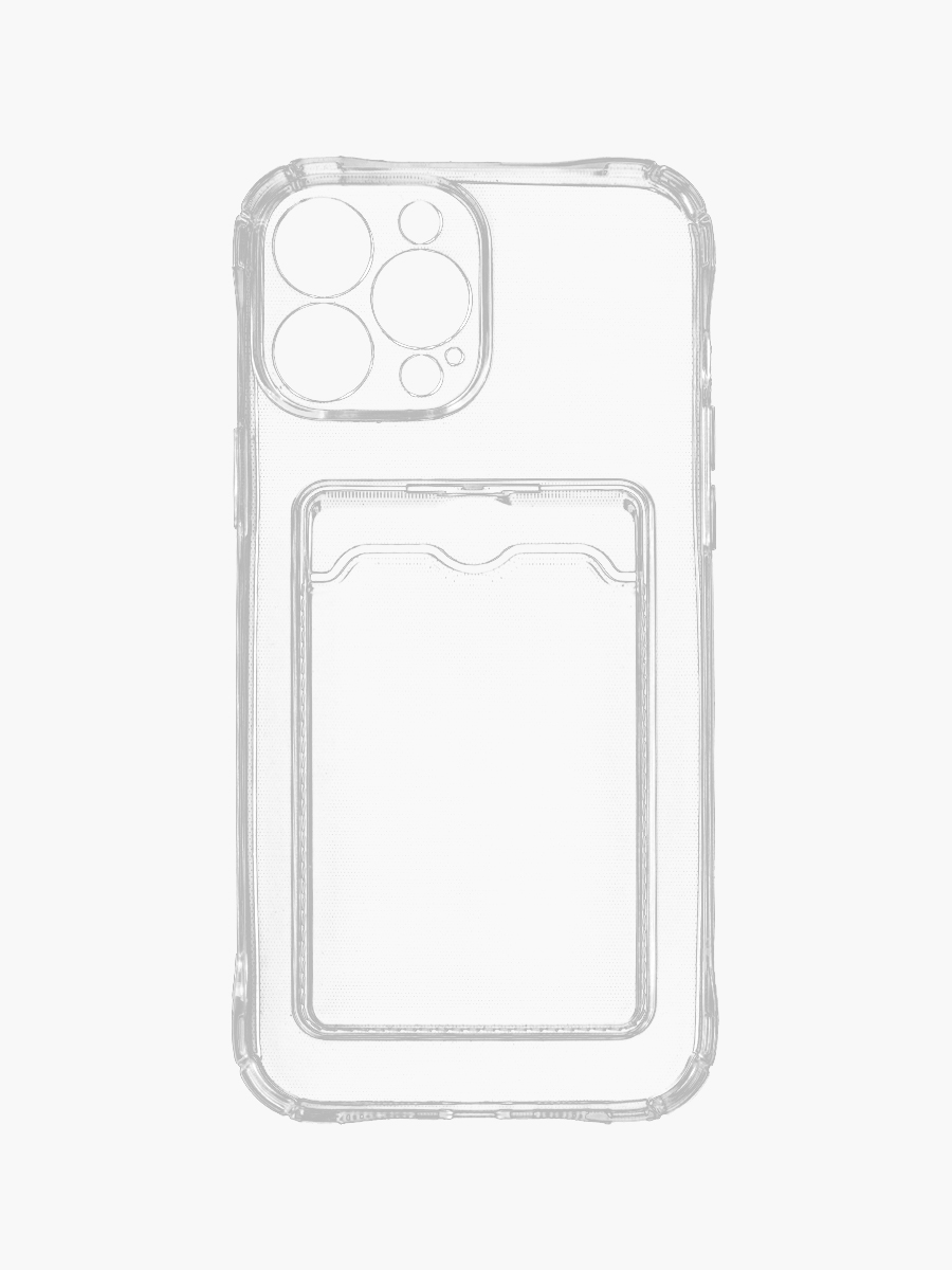 чехол с карманом для карт iphone 13 pro max